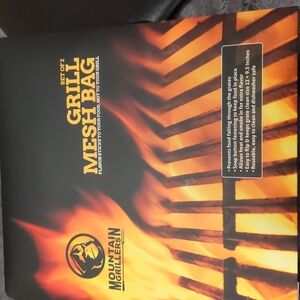 Grill Mesh bag 2 . New, package unopened.